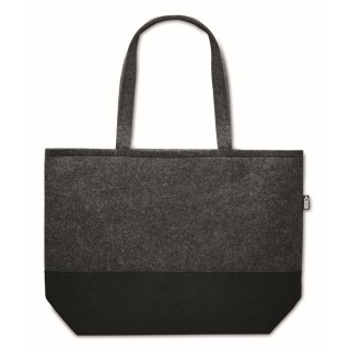 Bolsa de la compra de fieltro con asas largas